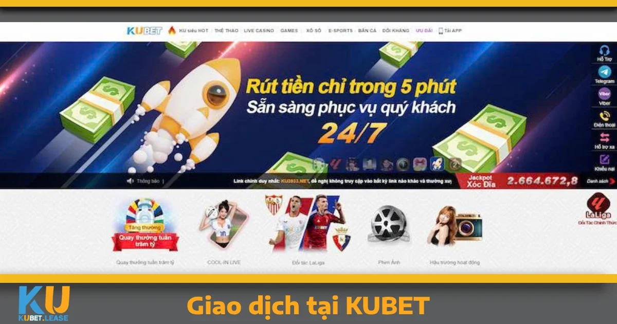 Giao Dịch Nhanh Chóng Và An Toàn Tại KUBET